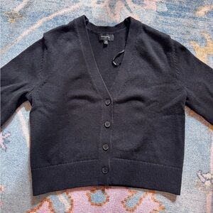 Banana Republic Button up V Neck Cardigan with Wide Sleeves